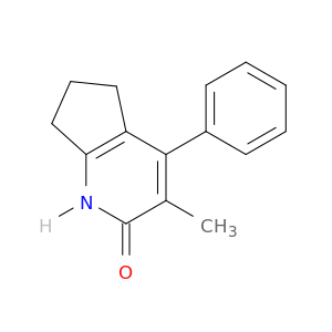 2H-Cyclopenta[b]pyridin-2-one, 1,5,6,7-tetrahydro-3-methyl-4-phenyl-