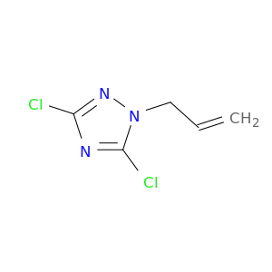 1H-1,2,4-Triazole, 3,5-dichloro-1-(2-propenyl)-