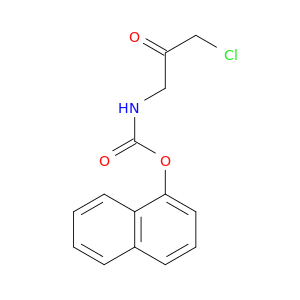 Carbamic acid, (chloroacetyl)methyl-, 1-naphthalenyl ester
