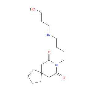 8-Azaspiro[4.5]decane-7,9-dione, 8-[4-(hydroxypropylamino)butyl]-
