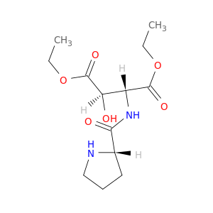 D-Aspartic acid, L-prolyl-3-hydroxy-, diethyl ester, (3R)-
