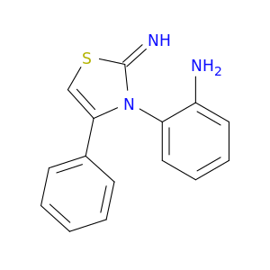 Benzenamine, 2-(2-imino-4-phenyl-3(2H)-thiazolyl)-