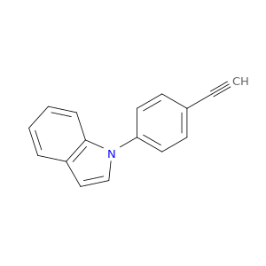 1H-Indole, 1-(4-ethynylphenyl)-
