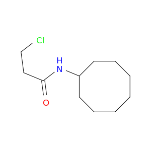 3-Chloro-N-cyclooctylpropanamide