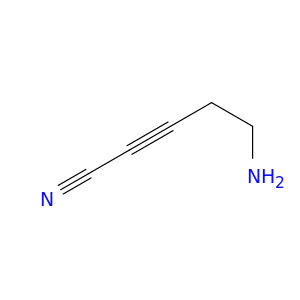 2-Pentynenitrile, 5-amino-