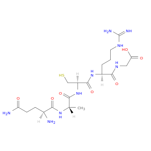 Glycine, L-glutaminyl-L-alanyl-L-cysteinyl-L-arginyl-