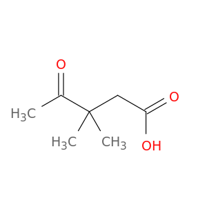 Pentanoic acid, 3,3-dimethyl-4-oxo-