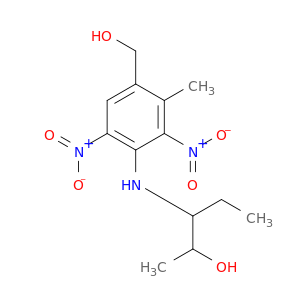 3-((4-(羟甲基)-3-甲基-2,6-二硝基苯基)氨基)-2-戊醇
