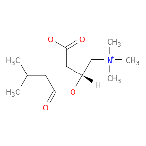 (3r)-3-[(3-methylbutanoyl)oxy]-4-(trimethylammonio)butanoate