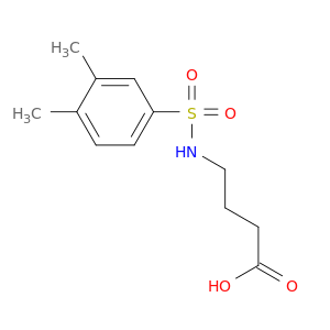4-(3,4-Dimethylbenzenesulfonamido)butanoic Acid