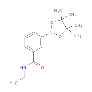 N-乙基-3-(4,4,5,5-四甲基-1,3,2-二氧硼杂环戊烷-2-基)苯甲酰胺