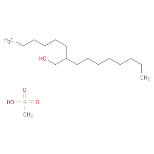 1-癸醇,2-己基,1-甲磺酸盐