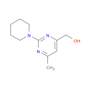 [6-methyl-2-(piperidin-1-yl)pyrimidin-4-yl]methanol