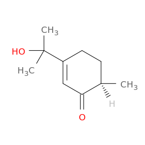 2-Cyclohexen-1-one, 3-(1-hydroxy-1-methylethyl)-6-methyl-, (R)-