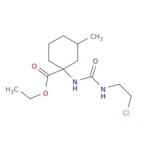 ethyl 1-{[(2-chloroethyl)carbamoyl]amino}-3-methylcyclohexanecarboxylate