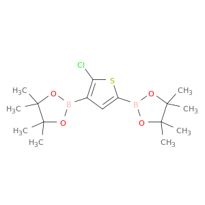 2,2'-(5-Chlorothiophene-2,4-diyl)bis(4,4,5,5-tetramethyl-1,3,2-dioxaborolane)