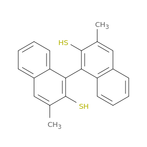 [1,1'-Binaphthalene]-2,2'-dithiol,3,3'-dimethyl-