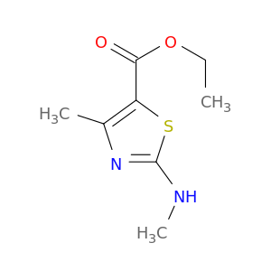 4-甲基-2-(甲基氨基)噻唑-5-羧酸乙酯