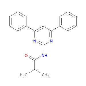 Propanamide, N-(4,6-diphenyl-2-pyrimidinyl)-2-methyl-