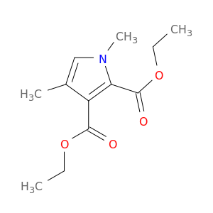 1H-Pyrrole-2,3-dicarboxylic acid, 1,4-dimethyl-, diethyl ester