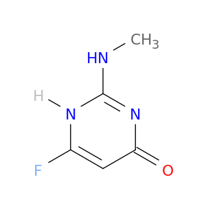 6-氟-2-(甲氨基)-4(1H)-嘧啶二酮
