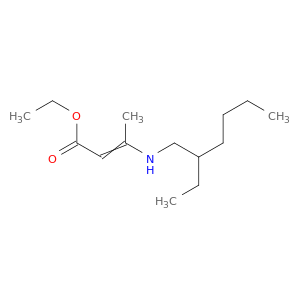 2-Butenoic acid, 3-[(2-ethylhexyl)amino]-, ethyl ester