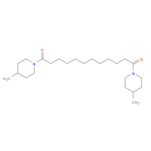 Piperidine, 1,1'-(1,12-dioxo-1,12-dodecanediyl)bis[4-methyl-