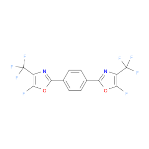 Oxazole, 2,2'-(1,4-phenylene)bis[5-fluoro-4-(trifluoromethyl)-