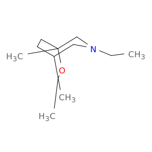 6-Oxa-3-azabicyclo[3.2.2]nonane,3-ethyl-5,7,7-trimethyl-