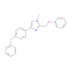 1H-Imidazole, 2-(phenoxymethyl)-4-[4-(phenylthio)phenyl]-