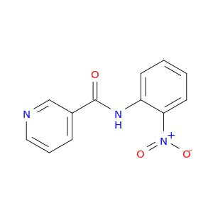 3-Pyridinecarboxamide, N-(2-nitrophenyl)-