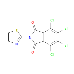 4,5,6,7-tetrachloro-2-(1,3-thiazol-2-yl)isoindole-1,3-dione