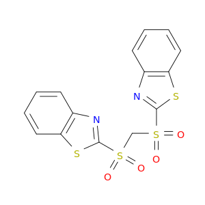 Benzothiazole, 2,2'-[methylenebis(sulfonyl)]bis-