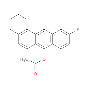 10-fluoro-1,2,3,4-tetrahydrotetraphen-7-yl acetate