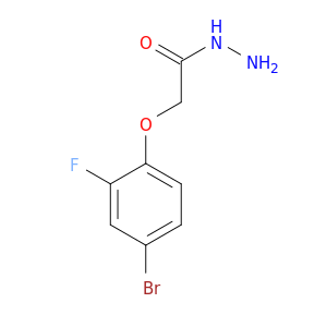 2-(4-Bromo-2-fluorophenoxy)acetohydrazide