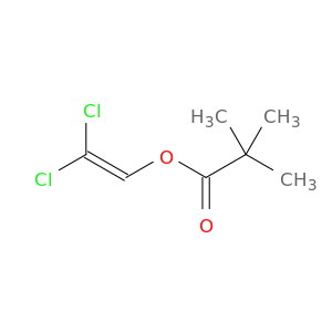 Propanoic acid, 2,2-dimethyl-, 2,2-dichloroethenyl ester