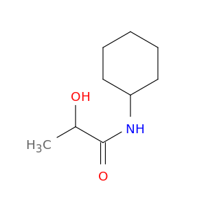 Propanamide, N-cyclohexyl-2-hydroxy-