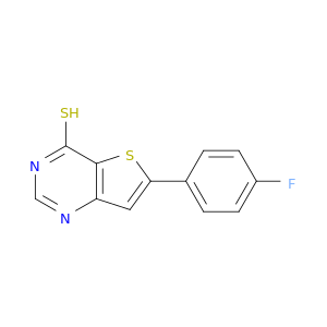 6-(4-Fluorophenyl)thieno[3,2-d]pyrimidine-4-thiol