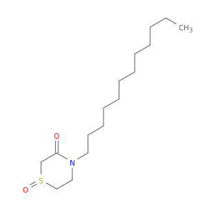 3-Thiomorpholinone, 4-dodecyl-, 1-oxide