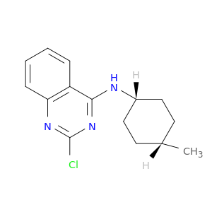4-Quinazolinamine, 2-chloro-N-(cis-4-methylcyclohexyl)-