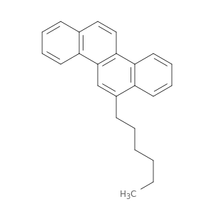 Chrysene, 6-hexyl-