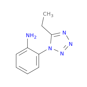 2-(5-Ethyl-1H-1,2,3,4-tetrazol-1-yl)aniline