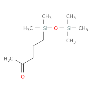 2-Pentanone, 5-(pentamethyldisiloxanyl)-