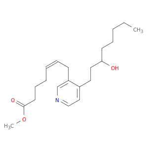 5-Heptenoic acid, 7-[4-(3-hydroxyoctyl)-3-pyridinyl]-, methyl ester, (Z)-
