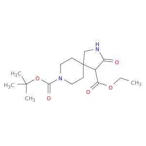 8-Tert-Butyl 4-Ethyl 3-Oxo-2,8-Diazaspiro[4.5]Decane-4,8-Dicarboxylate