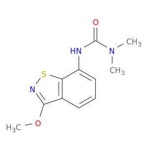 3-(3-methoxy-1,2-benzothiazol-7-yl)-1,1-dimethylurea