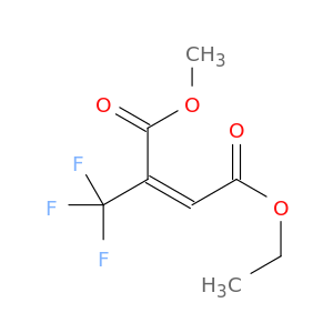 2-Butenedioic acid, 2-(trifluoromethyl)-, 4-ethyl 1-methyl ester, (2E)-