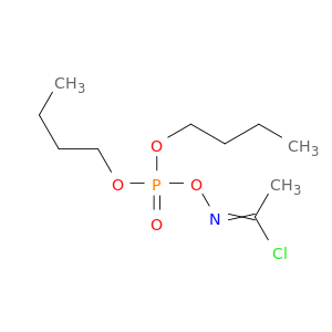 Ethanimidoyl chloride, N-[(dibutoxyphosphinyl)oxy]-