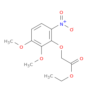 Acetic acid, 2-(2,3-dimethoxy-6-nitrophenoxy)-, ethyl ester
