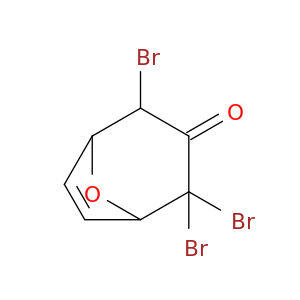 8-Oxabicyclo[3.2.1]oct-6-en-3-one, 2,2,4-tribromo-